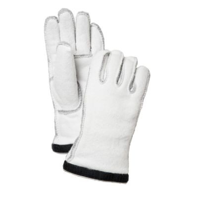 Hestra Heli Ski Female Liner - 5 Finger - White - Naiset - 6 - Partioaitta