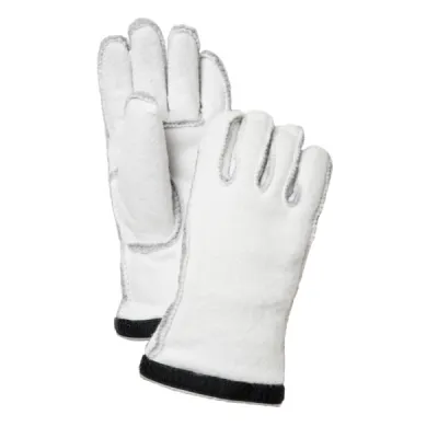 Hestra Heli Ski Female Liner - 5 Finger - White - Naiset - 8 - Partioaitta, kuva 1 / 1