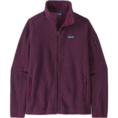 Patagonia W' S Better Sweater Jkt - Night Plum - Naiset - L - Partioaitta