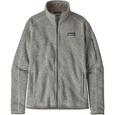 Patagonia W' S Better Sweater Jkt - Birch White - Naiset - M - Partioaitta