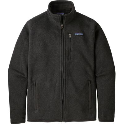 Patagonia M' S Better Sweater Jkt - Black - Miehet - L - Partioaitta