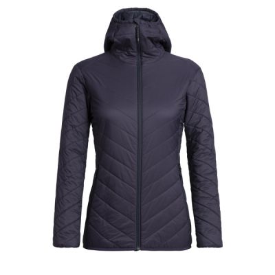 Icebreaker Wmns Hyperia Hooded Jacket - Lotus - Naiset - M - Partioaitta