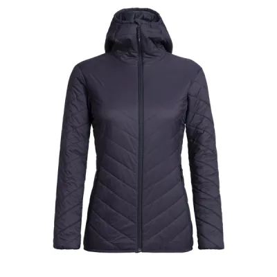 Icebreaker Wmns Hyperia Hooded Jacket - Lotus - Naiset - S - Partioaitta