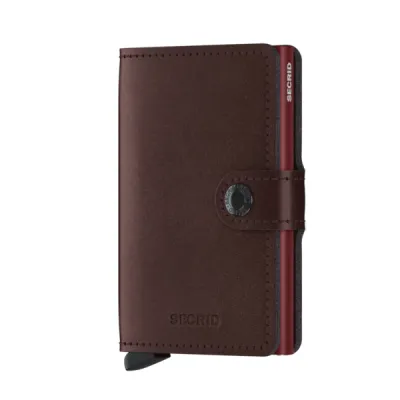 Secrid Miniwallet Metallic - Moro - OneSize - Partioaitta