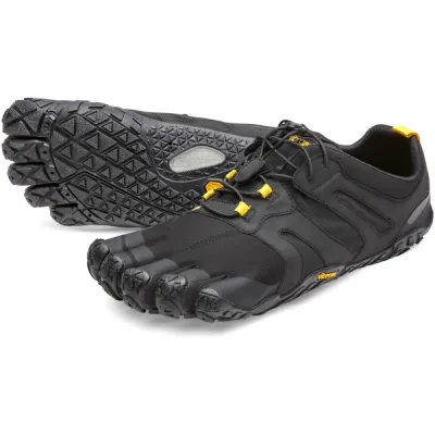 FiveFingers V-trail 2.0 W - Black/yellow - Naiset - 39 - Partioaitta - Paljasjalkakengät