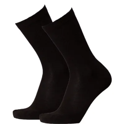 Sukkamestarit Merinovillasukka 2pr - Musta - Unisex - 46-48 - Partioaitta