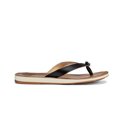 Olukai Nohie - Dark Java/tan - Naiset - US 9 - Partioaitta