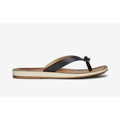 Olukai Nohie - Black/tan - Naiset - US 10 - Partioaitta, kuva 1 / 1