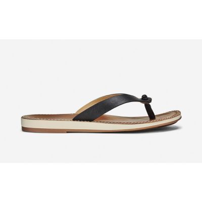 Olukai Nohie - Black/tan - Naiset - US 9 - Partioaitta