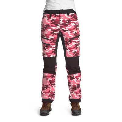 Is Not Enough Arete Zipoff Pants - Hot Pink Camouflage - Naiset - XS - Partioaitta