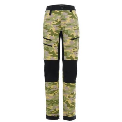 Is Not Enough Arete Zipoff Pants - Avocado Camo - Naiset - S - Partioaitta, kuva 1 / 1