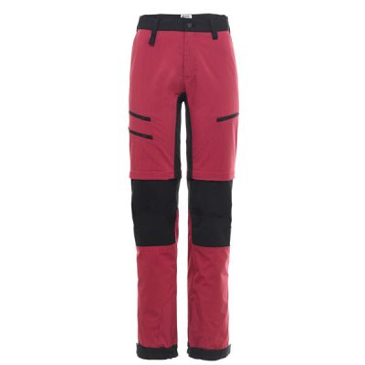 Is Not Enough Arete Zipoff Pants - Red Bud - Naiset - XS - Partioaitta