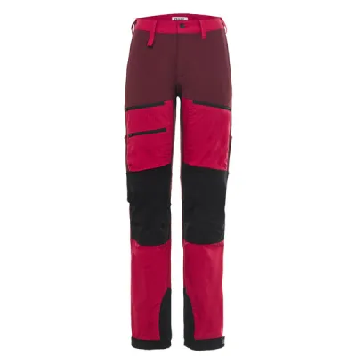 Is Not Enough Athena Trekking Pro Pants - Red Bud - Naiset - M - Partioaitta