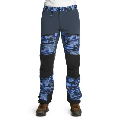 Is Not Enough Athena Trekking Pro Pants - Blue Horizon Camouflage - Naiset - S - Partioaitta, kuva 1 / 1