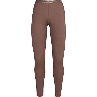 Icebreaker W Merino 200 Oasis Leggings - Mink - Naiset - XS - Partioaitta | Alk. 99,95 €