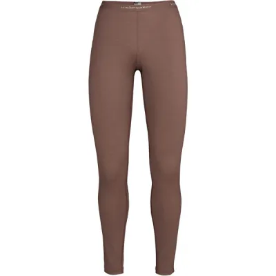 Icebreaker W Merino 200 Oasis Leggings - Mink - Naiset - XS - Partioaitta