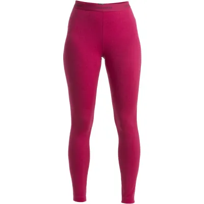 Icebreaker W Merino 200 Oasis Leggings - Electron Pink - Naiset - XS - Partioaitta
