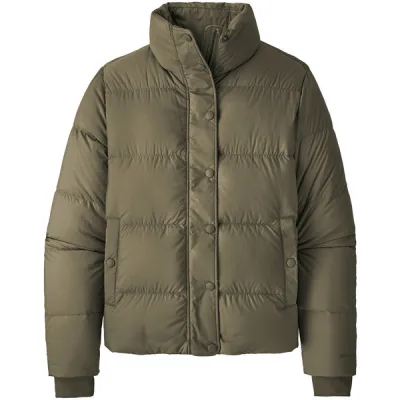 Untuvatakki Patagonia W' S Silent Down Jkt - Basin Green - Naiset - S - Partioaitta, kuva 1 / 1
