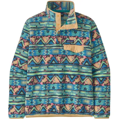 Patagonia W' S Lw Synch Snap-t P/o - High Hopes Geo: Salamander Gre - Naiset - S - Partioaitta