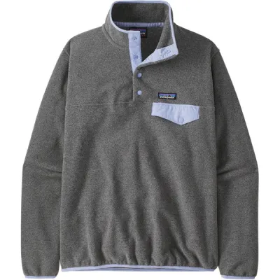 Patagonia W' S Lw Synch Snap-t P/o - Nickel W/pale Periwinkle - Naiset - S - Partioaitta
