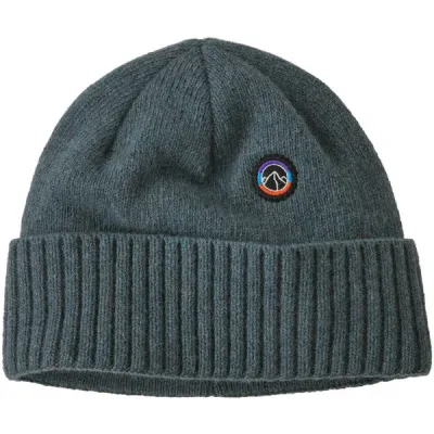 Patagonia Brodeo Beanie - Fitz Roy Icon: Nouveau Green - Unisex - OneSize - Partioaitta, kuva 1 / 1