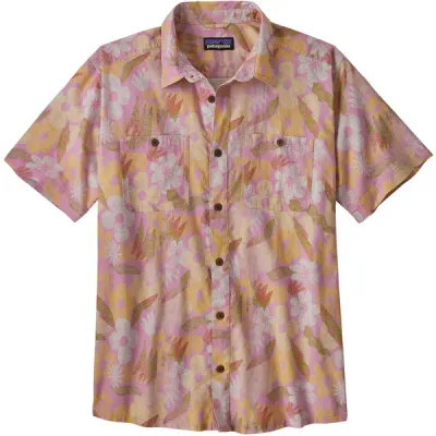 Patagonia M' S Back Step Shirt - Channeling Spring: Milkweed Ma - Miehet - M - Partioaitta, kuva 1 / 1