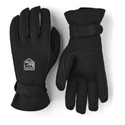 Hestra Neoprene Glove 5-finger - Black - Unisex - 9 - Partioaitta