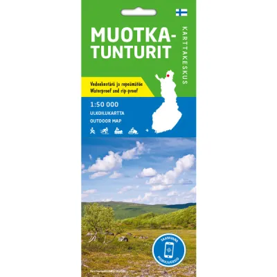 Karttakeskus Muotkatunturit 1:50 000 - Nocolor - OneSize - Partioaitta
