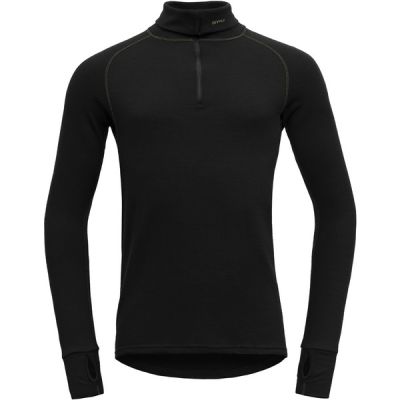 Devold Expedition Merino 235 Zip Neck Man - Black - Miehet - XXL - Partioaitta