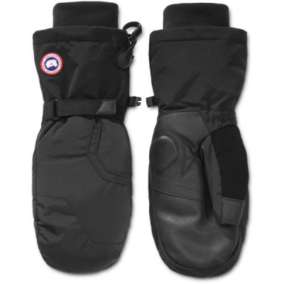 Canada Goose Mens Down Mitts - Black - Miehet - L - Partioaitta