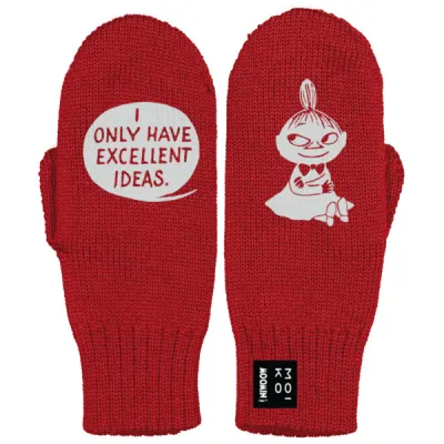 Moiko VÄLKKY PIKKU MYY REFLECTIVE MERINO MITTENS