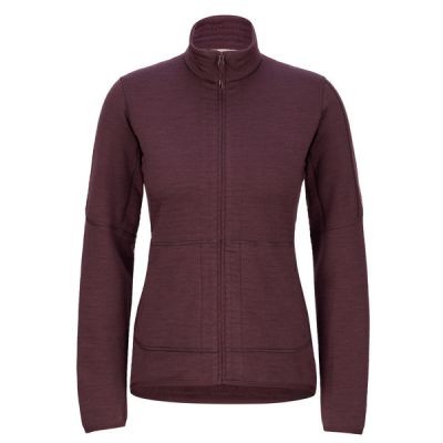 Icebreaker W MERINO 400 REALFLEECE DESCENDER LS ZIP