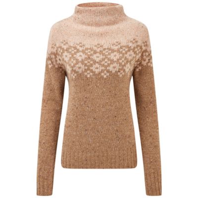Sherpa MANDARI MOCK NECK SWEATER W