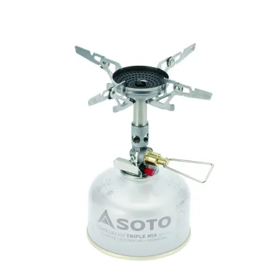 SOTO WINDMASTER W/MICRO REGULATOR W/4FLEX (W/O TRIFLEX)