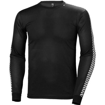 Helly Hansen HH Lifa Stripe Crew Black