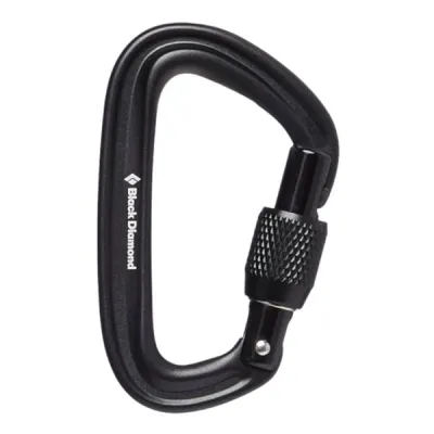 Black Diamond Liteforge ScrewgateCarabiner Black, kuva 1 / 1