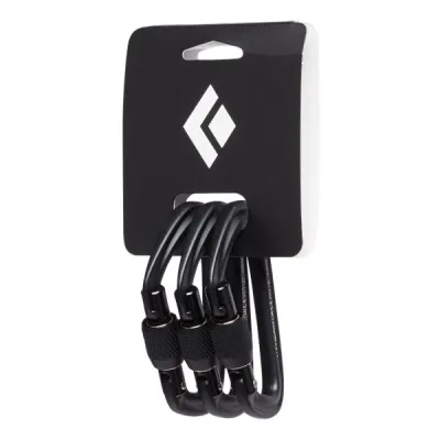 Black Diamond Hotforge Screwgate 3 Pack Black, kuva 1 / 1
