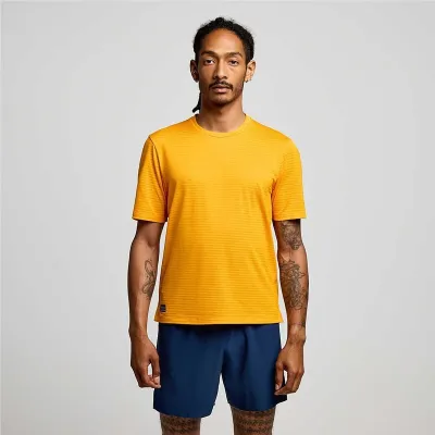 Saucony Kinvara Short Sleeve Men Citron, kuva 1 / 1