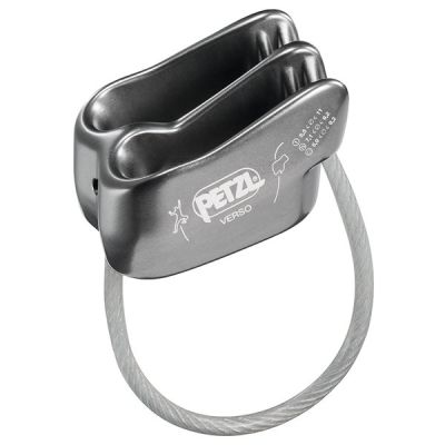 Petzl Belay Device Verso Grey