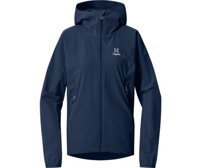 Haglöfs Move Softshell Hood Women Tarn Blue