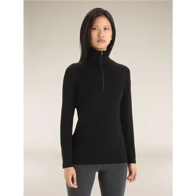 Icebreaker W 260 Tech LS Half Zip Black, kuva 1 / 1
