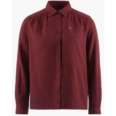 Klättermusen Helheim Ls Shirt W'S Tawny Red, kuva 1 / 1