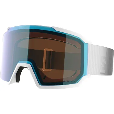 Salomon Goggles S/View 3 Photo White/Blue, kuva 1 / 1