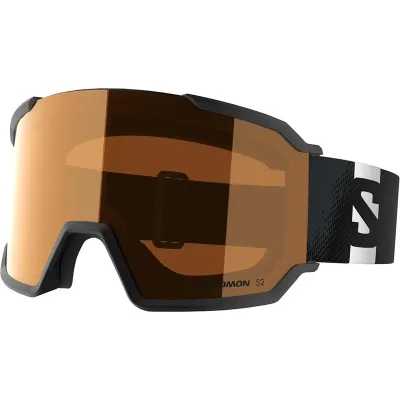 Salomon Goggles S/View 3 Access Black/T.Orange, kuva 1 / 1