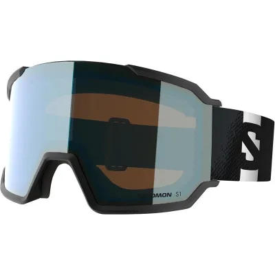 Salomon Goggles S/View 3 Black/Light Blue, kuva 1 / 1