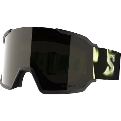 Salomon Goggles S/View 3 Black Yellow/Black, kuva 1 / 1