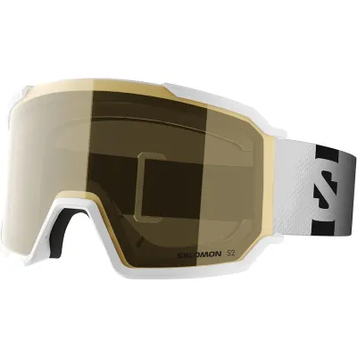 Salomon Goggles S/View 3 Access White/Gold, kuva 1 / 1