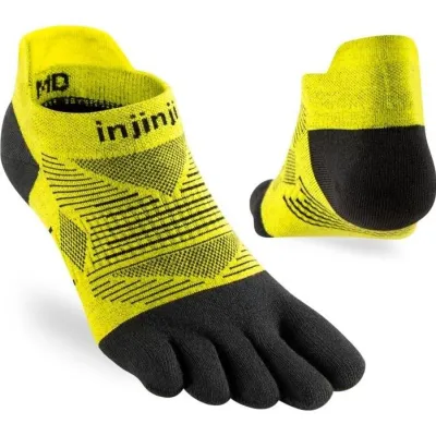 Injinji Run Lightweight No-Show Limeade