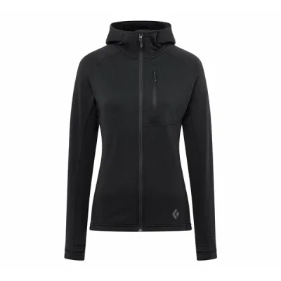 Black Diamond Coefficient Fleece Hoody Women Black, kuva 1 / 1