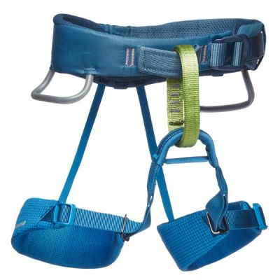 Black Diamond Momentum Harness - Kids' Kingfisher